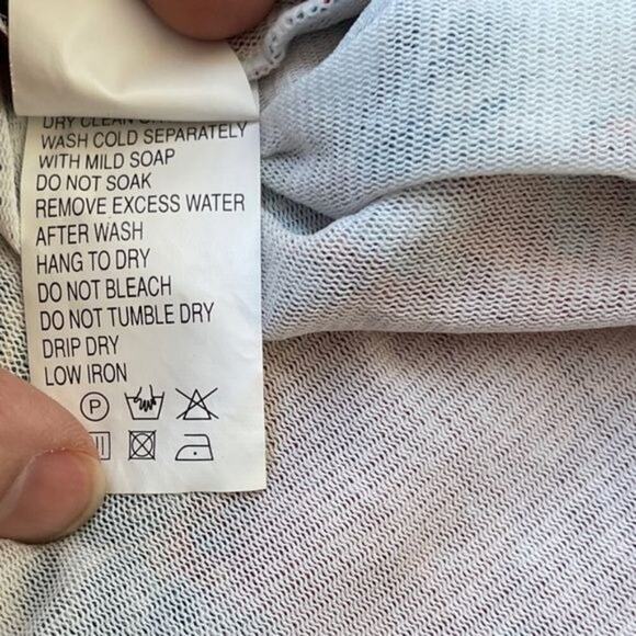 Vivienne Tam Chrysanthemum Top Faux Turtleneck Cream Red Floral Nylon Shirt Sz 6 - Picture 8 of 12